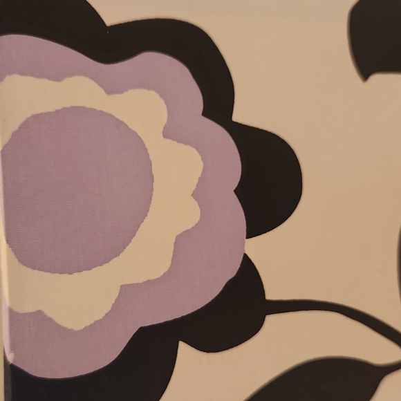 Pottery Barn lampshade floral Black and Purple Home Accent - Picture 3 of 3